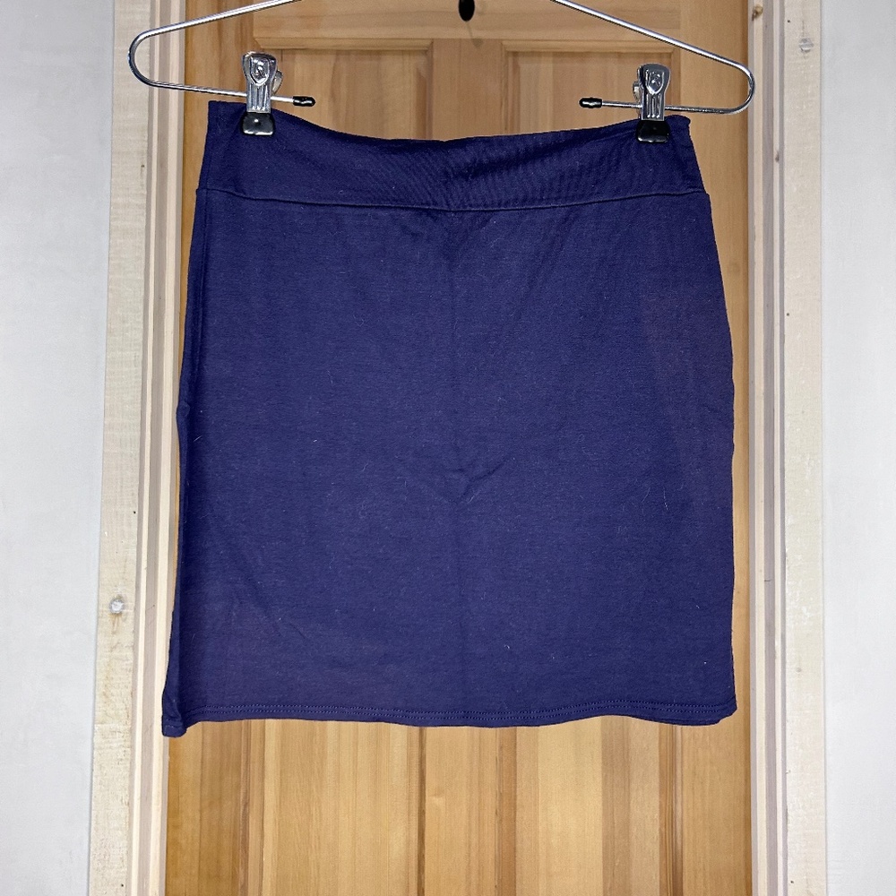 Navy Mini Skirt by Salaam